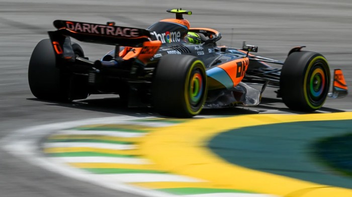 Críticas desempenho Lando Norris GP Brasil