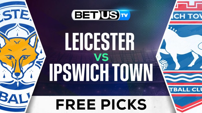 Previsões de mercado para Leicester vs Ipswich