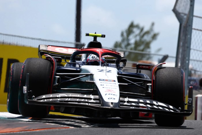 Possibilidade de Hadjar ultrapassar Tsunoda na classificação geral da F1