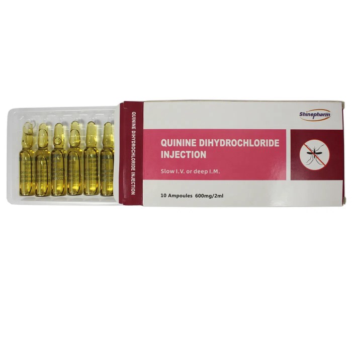 Quinine sulphate sperm flush pharma Quina 6731