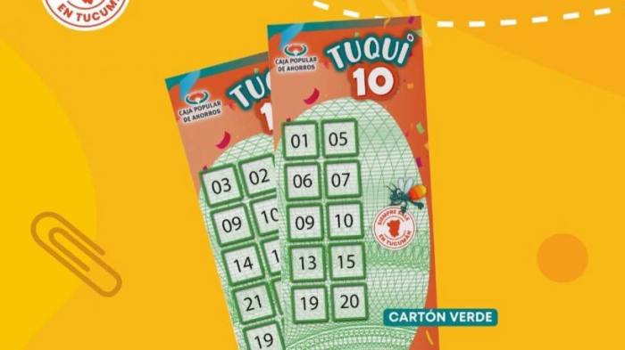 De qué localidad de Tucumán es el ganador del Tuqui 10 de este domingo 18 de mayo
