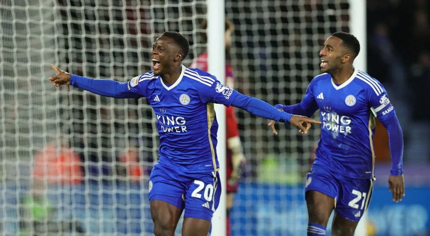 Forma atual Leicester e Ipswich