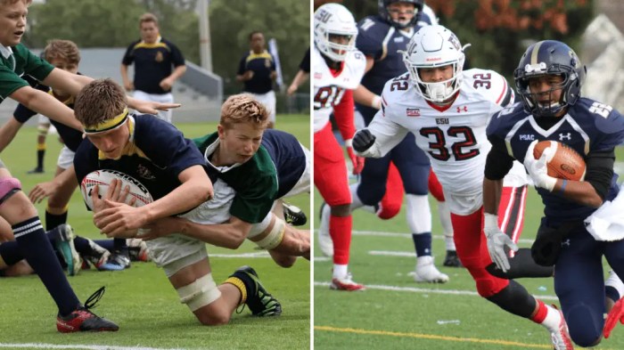 Football soccer worldatlas athletes overtime Did rugby or american football come first