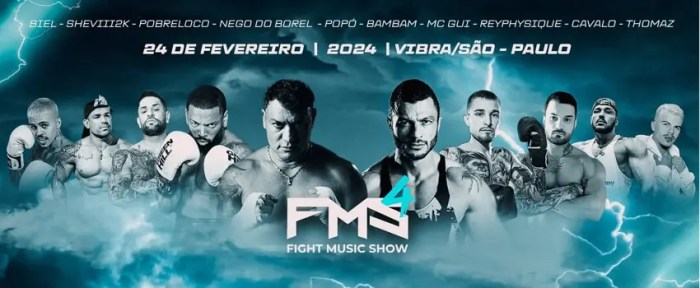 Fight music show ao vivo