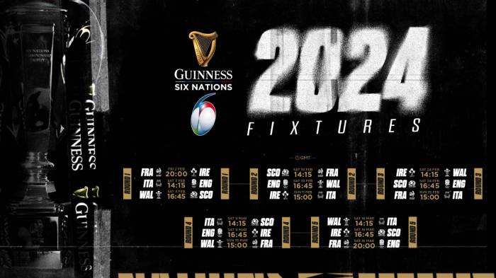 Are there rugby matches tomorrow