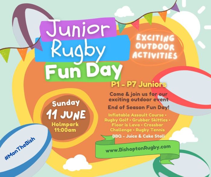 Rugby fun day hockey Rugby fun day hockey