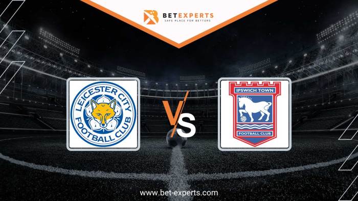Previsões de resultado Leicester vs Ipswich