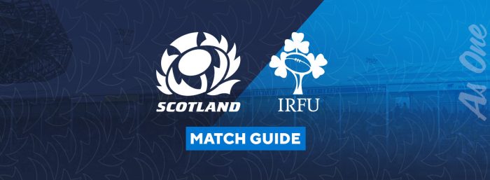 Irlanda vence escócia rugby jogo apertado