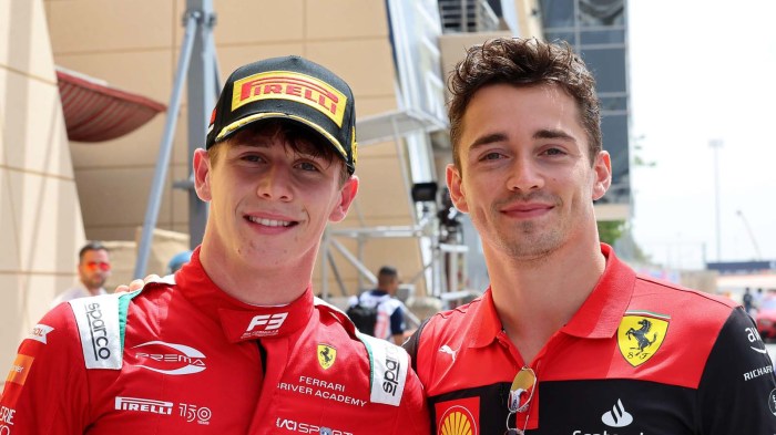 Lista de namoradas de charles leclerc piloto de f1 ferrari