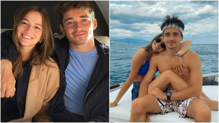 Lista completa de ex-namoradas de charles leclerc piloto de f1
