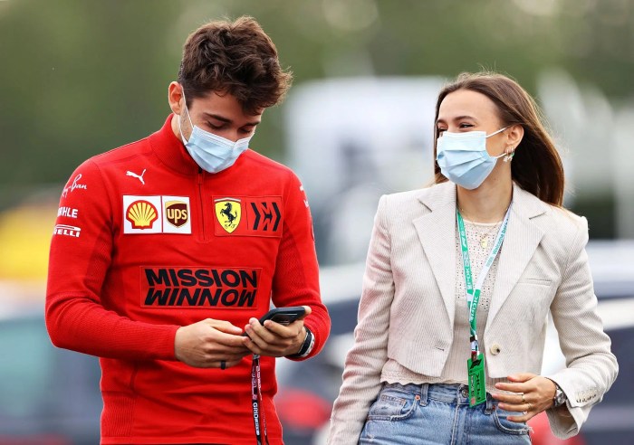 Lista completa de ex-namoradas de charles leclerc piloto de f1