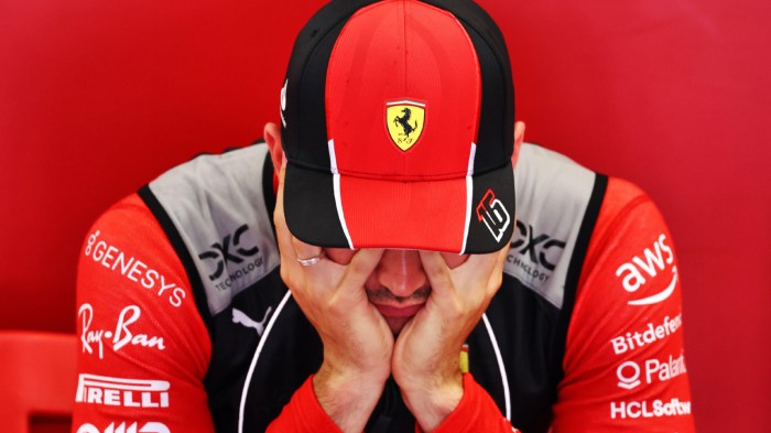 Relacionamentos passados de charles leclerc piloto de f1 ferrari