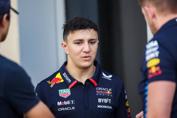 Isack Hadjar has ‘always looked up to’ new Racing Bulls team-mate Yuki ...