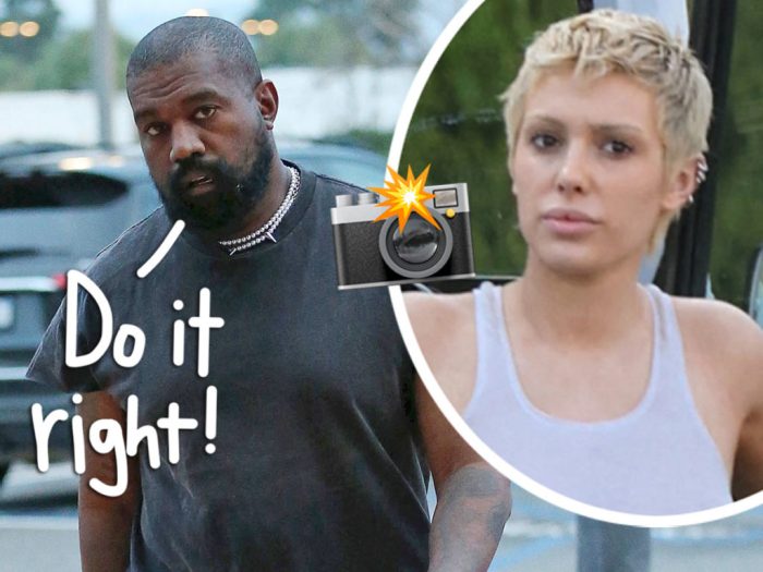 Kanye West instructs wife Bianca Censori in racy shoot with her SISTER as she bares flesh in leather thong