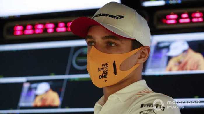 Impacto mídia social no desempenho Lando Norris