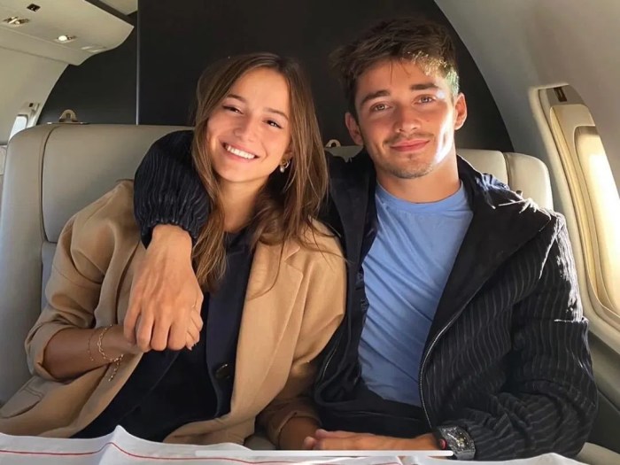 Histórico de namoro de charles leclerc lista completa namorada atual e ex-namoradas piloto de f1 ferrari