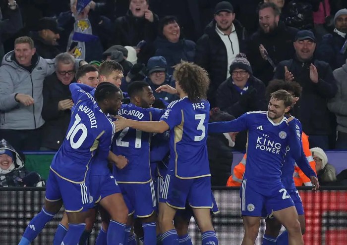 Possíveis substituições Leicester vs Ipswich