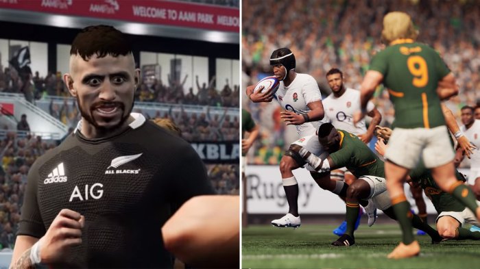 How rugby game is played