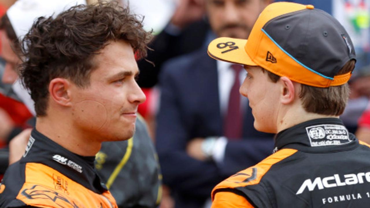 Impacto mídia social no desempenho Lando Norris