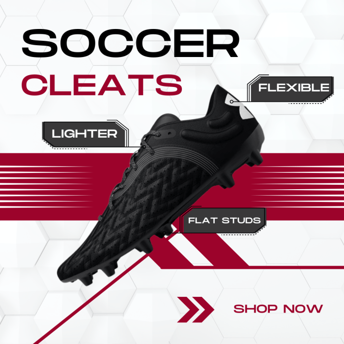 Are rugby cleats the same as soccer cleats