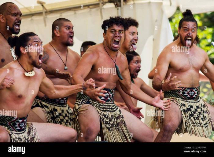 Partida aborígenes maoris dança guerra rugby