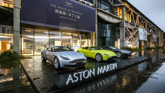 Estratégia de marketing Aston Martin para o sucesso recente