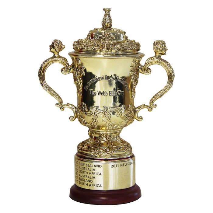 What is the rugby world cup trophy called