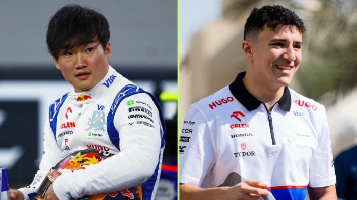 Possibilidade de Hadjar ultrapassar Tsunoda na classificação geral da F1