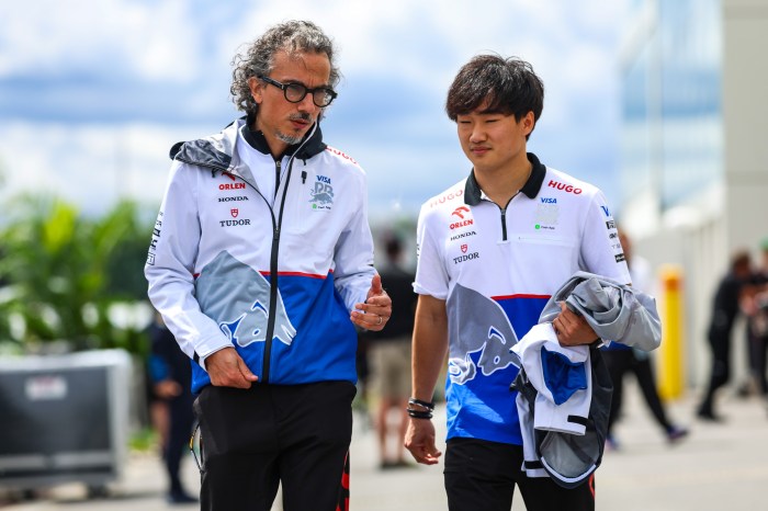 Futuro de Tsunoda na F1 com a ascensão de Hadjar
