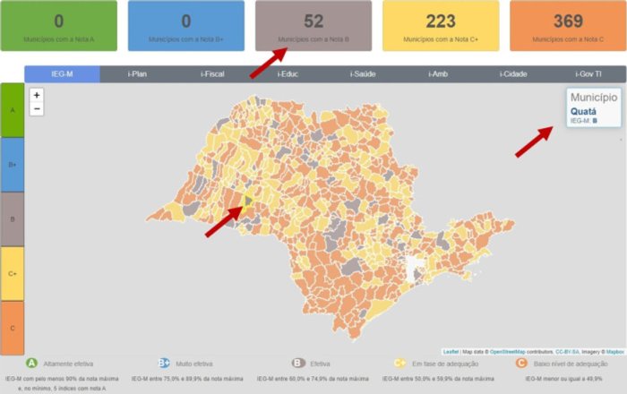Quatá está entre os 52 Municípios efetivos do Estado de São Paulo Quatá está entre os 52 Municípios efetivos do Estado de São Paulo