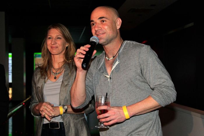 Andre Agassi Steffi Graf Tennis Player 新闻传媒库存照片 - 库存图片 | Shutterstock Andre Agassi and Steffi Graf's son had debut to forget in different sport