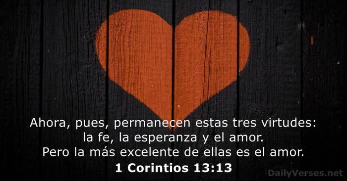1 CORÍNTIOS 13 NA BÍBLIA ONLINE Corintios 13