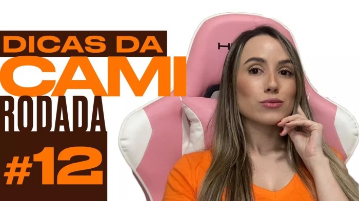 Dicas da Cami: após jornada da ilusão, influenciadora tenta a ... Dicas da Cami: após jornada da ilusão, influenciadora tenta a ...