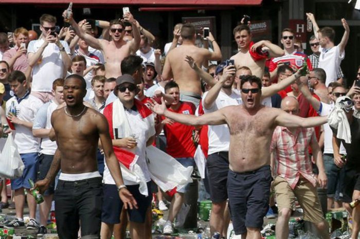 When was England banned from the World Cup?