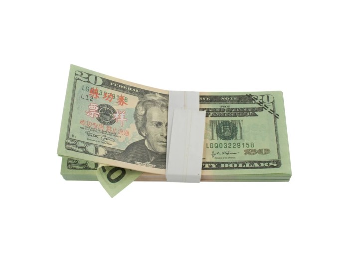 Dinheiro Falso 20 Dólares Americanos 100 Notas | Worten.pt Dinheiro Falso Para Imprimir
