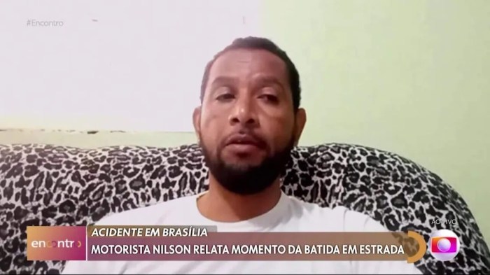No Encontro, motorista fala sobre acidente que matou uma pessoa e feriu ... Homem Encontrado Morto No Autodromo