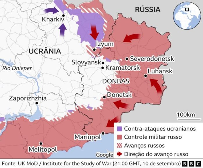 Guerra na Ucrânia: os mapas que mostram território recuperado pela ... Guerra na Ucrânia: os mapas que mostram território recuperado pela ...