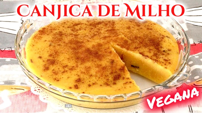 CANJICA DE MILHO VERDE VEGANA COM LEITE DE COCO VEGETARIANA SEM LACTOSE Canjica Sem Açúcar