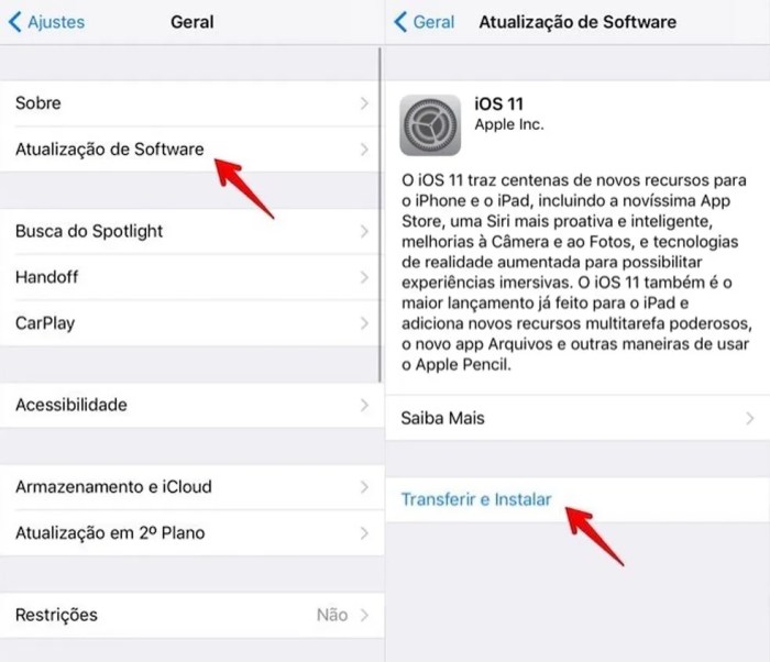 Como instalar o iOS 11; atualização chega ao iPhone, iPad e iPod Touch Ios Atualização