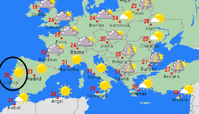 Semana começa com temperaturas perto dos 40 graus | Weather.com Quantos Graus Está Hoje