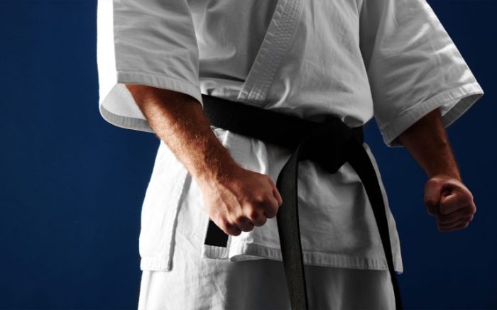Why was karate removed from the Olympics?