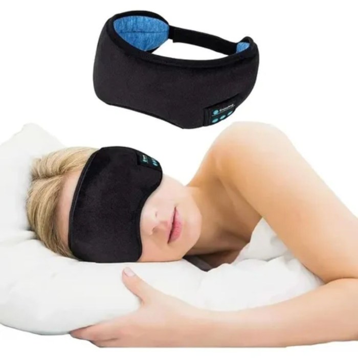 Tapa Olho Máscara Dormir Fone De Ouvido Bluetooth Confortável | Shopee ... Tapa Ouvido Para Dormir