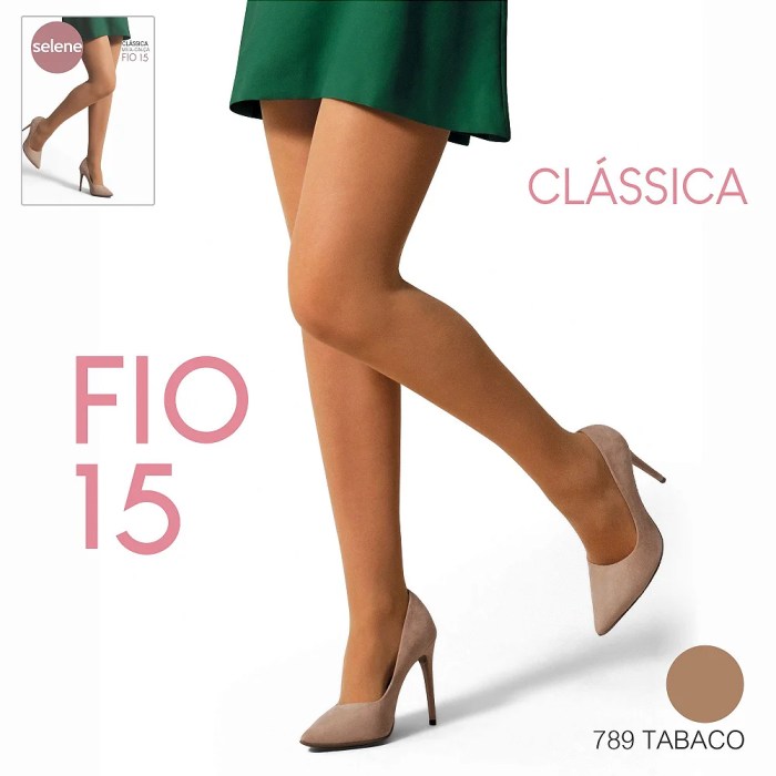 MEIA CALÇA CLÁSSICA - FIO 15 - Selene - Absoluta em Conforto MEIA CALÇA CLÁSSICA - FIO 15 - Selene - Absoluta em Conforto