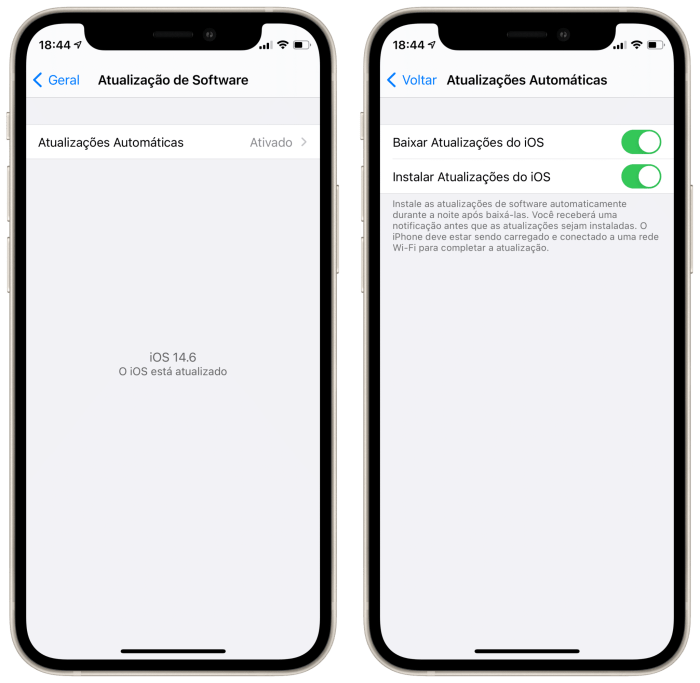 Como atualizar o iOS e o iPadOS, sistemas operacionais de iPhones e ... Ios Atualização