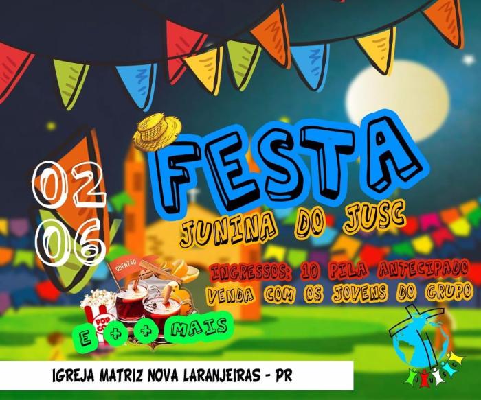 FESTA JUNINA Bilhete Festa Junina