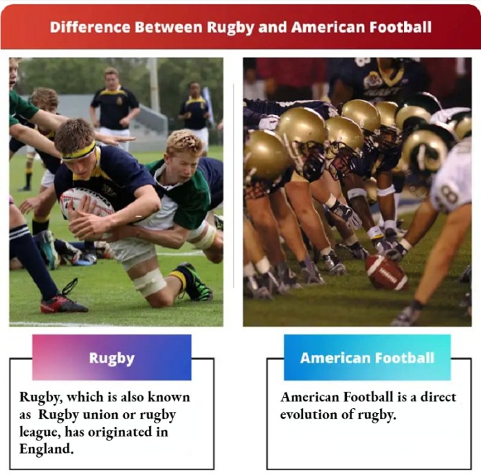 Which came first, rugby or American football?