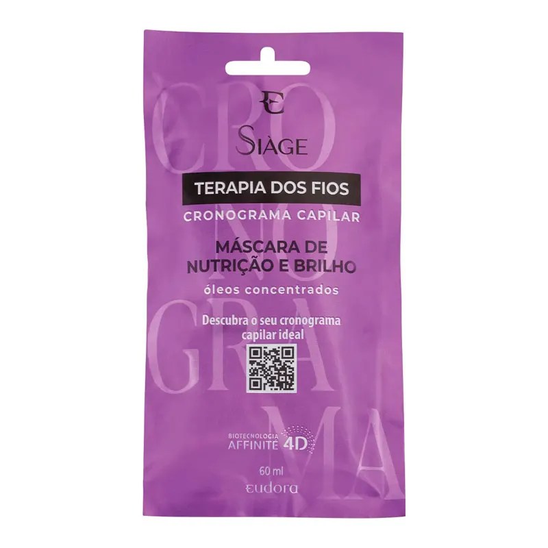 Máscara Eudora Siàge Nutri Rosé 250g - Lojas Rede Mascara De Nutrição Eudora