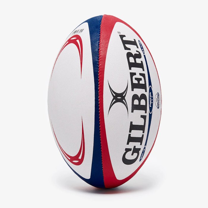 What is a rugby ball called?