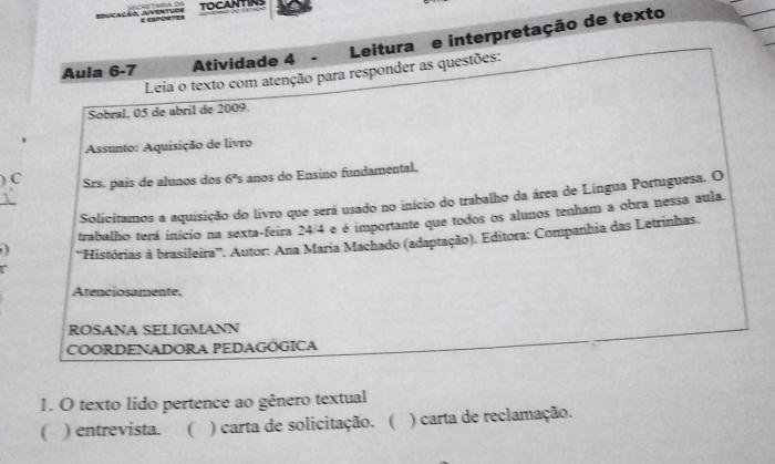 Plano de aula - 6º ano - O estilo na linguagem do entrevistado e do ... Plano de aula - 6º ano - O estilo na linguagem do entrevistado e do ...