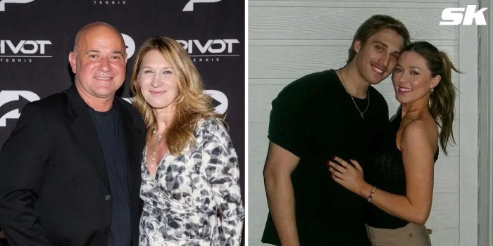 Andre Agassi Steffi Graf Net Worth Andre Agassi and Steffi Graf's son had debut to forget in different sport
